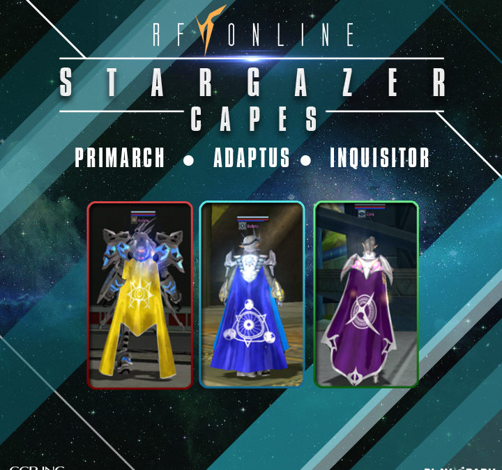 Stargazer Capes Now Available in the Cash Shop!