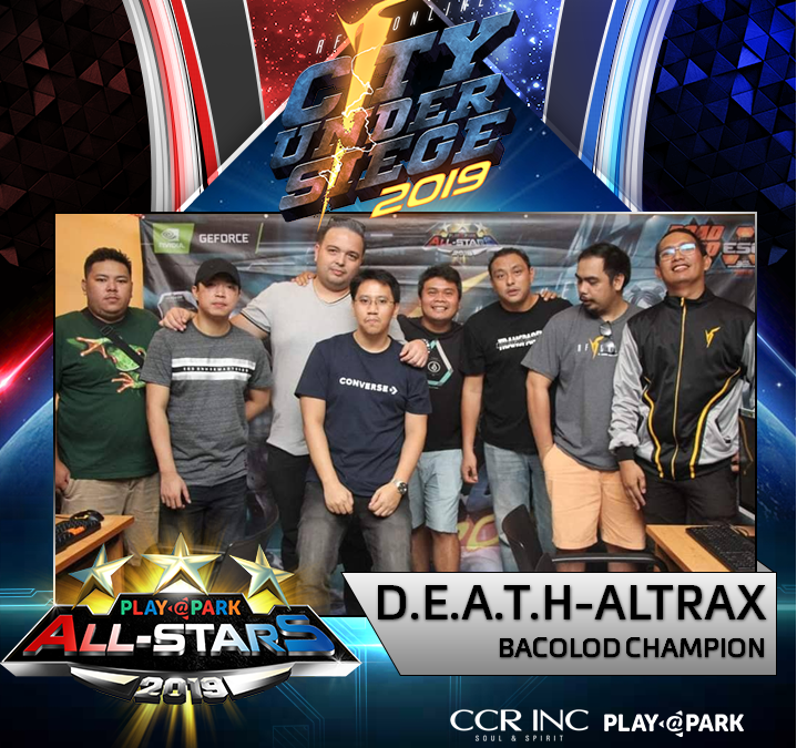Team D.E.A.T.H – Altrax wins the City Under Siege 2019 Bacolod