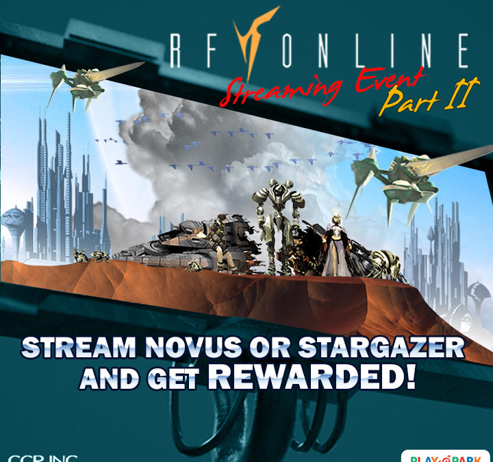 STREAM NOVUS OR STARGAZER AND GET REWARDED!