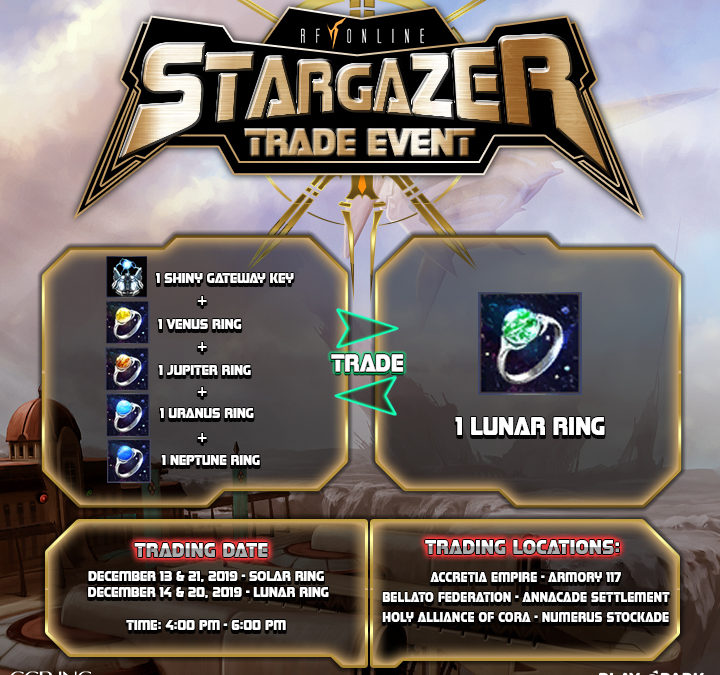 Stargazer: Planetary Rings Trade Event