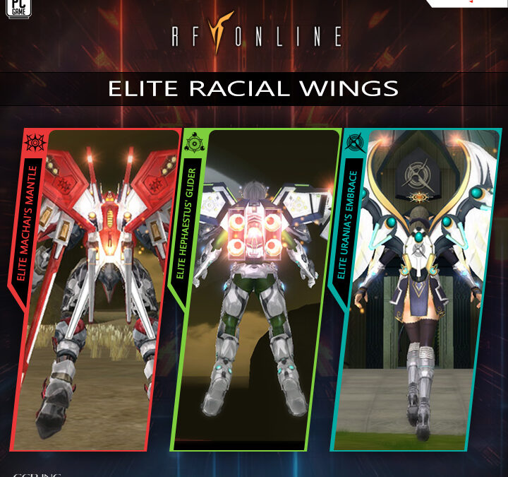 Masks Up, Wings Out: Here Come The New Elite Helmets and Wings!