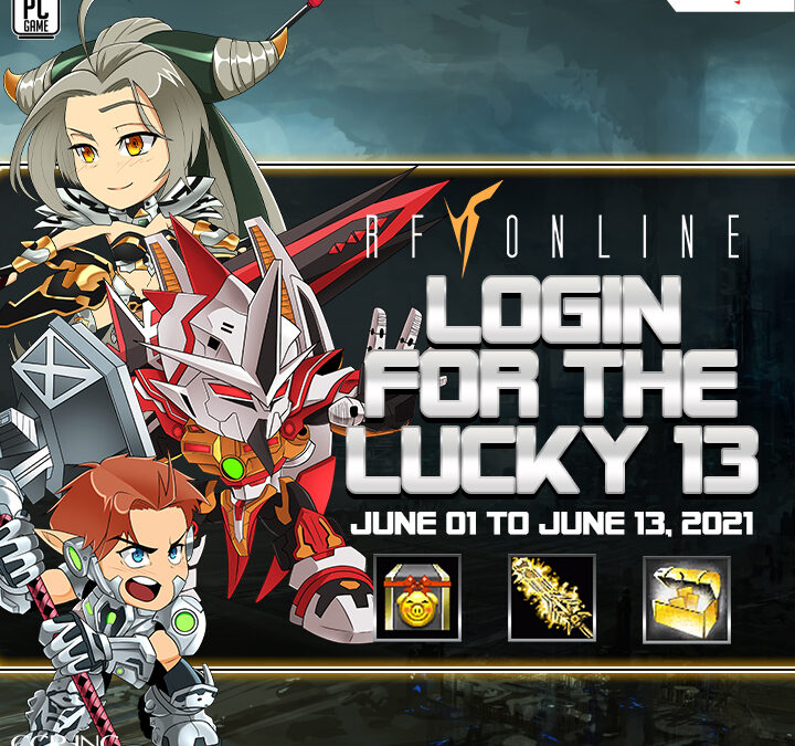DAILY LOGIN EVENT: LOGIN FOR THE LUCKY 13